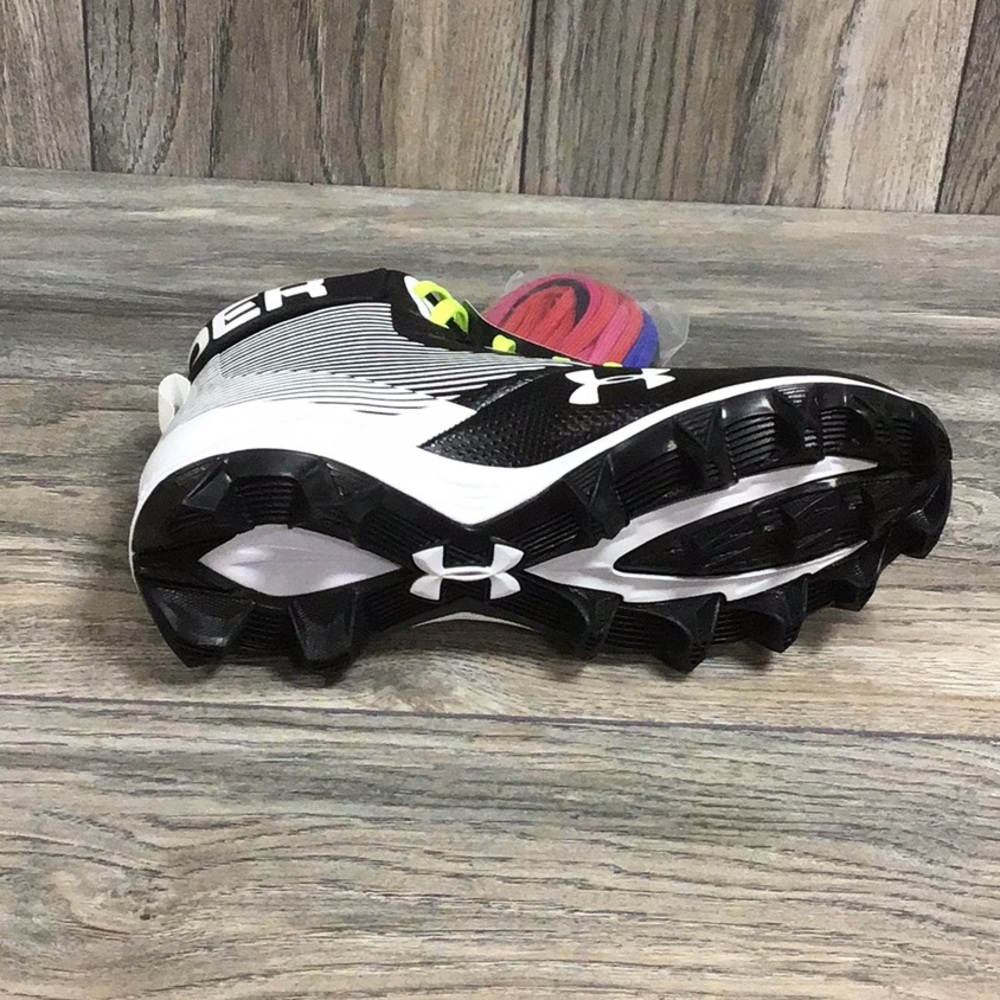 NEW Under Armour Hammer Mid RM Black / White - Picture 6 of 6